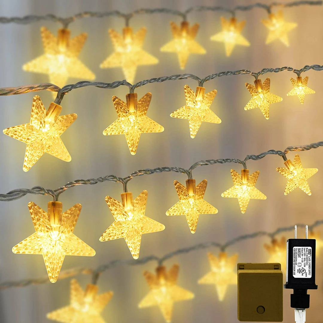 Joiedomi 100 LED Star String Lights 2 Joiedomi 100 LED Star String Lights