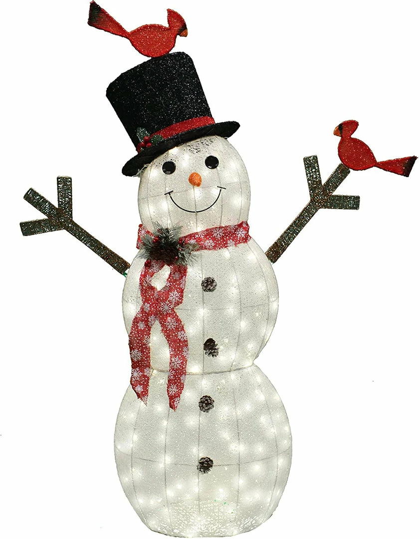 Joiedomi 5ft Cotton Snowman LED Yard Light All Holiday Decor 2 Joiedomi 5ft Cotton Snowman LED Yard Light All Holiday Decor