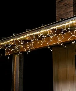 Joiedomi String Lights 3×100 LED Christmas Icicle Lights Warm White 6 Joiedomi String Lights 3×100 LED Christmas Icicle Lights Warm White