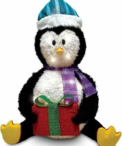 Joiedomi 30in Collapsible Penguin LED Yard Light All Holiday Decor