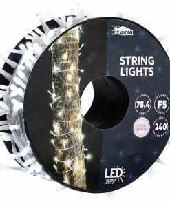 Joiedomi 240 LED Christmas String Lights (Cool White) All Holiday Decor