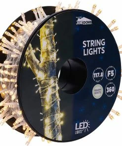 Joiedomi 360 LED Christmas String Lights (Warm White)