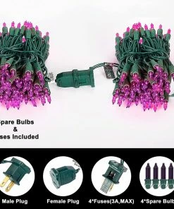 Joiedomi 2 Set Of Waterproof String Lights - 100 Counts (Purple) All Holiday Decor 6 Joiedomi 2 Set Of Waterproof String Lights - 100 Counts (Purple) All Holiday Decor
