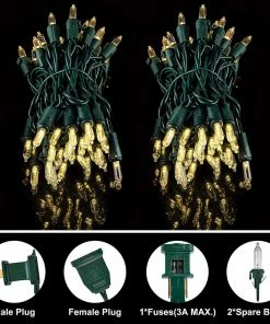 Joiedomi 100 LED Christmas String Lights, 26.25FT String Lights 11 Joiedomi 100 LED Christmas String Lights, 26.25FT String Lights