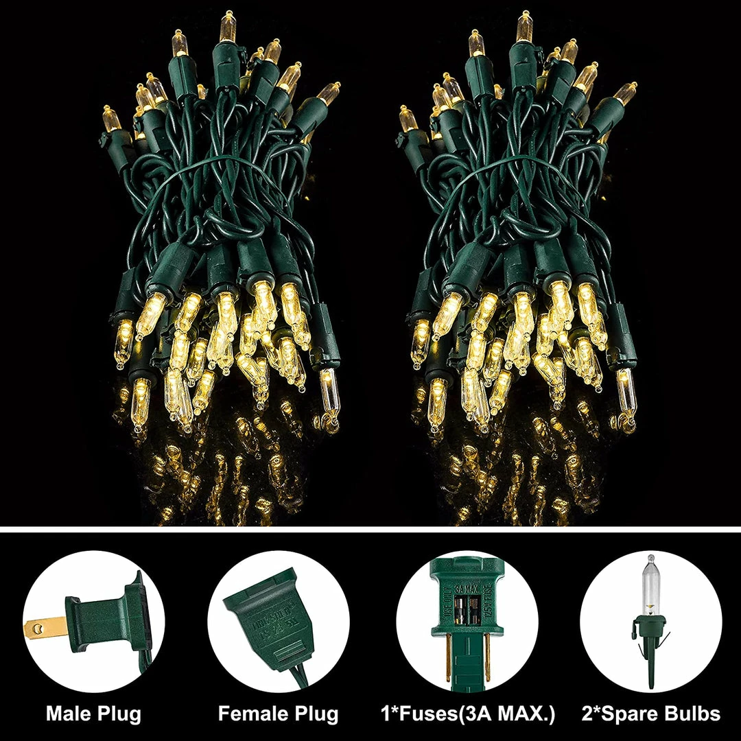 Joiedomi 100 LED Christmas String Lights, 26.25FT String Lights 3 Joiedomi 100 LED Christmas String Lights, 26.25FT String Lights