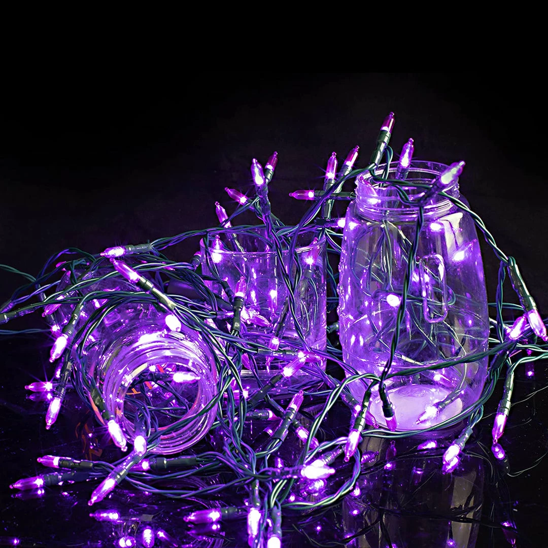 Joiedomi All Holiday Decor 200-Count Purple LED String Lights 2 Joiedomi All Holiday Decor 200-Count Purple LED String Lights