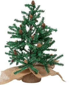 Joiedomi Mini Christmas Tree With Pine Cones