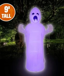 Joiedomi Inflatables Jumbo Spooky Scary Horror Ghost Inflatable (9 Ft)