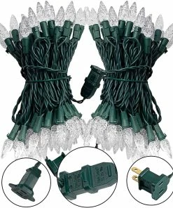 Joiedomi All Holiday Decor 2 X 70 LED C6 Christmas String Lights 12 Joiedomi All Holiday Decor 2 X 70 LED C6 Christmas String Lights
