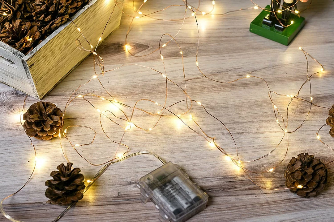 Joiedomi 200 LED Fairy Lights, 66FT Battery Operated 2 Joiedomi 200 LED Fairy Lights, 66FT Battery Operated