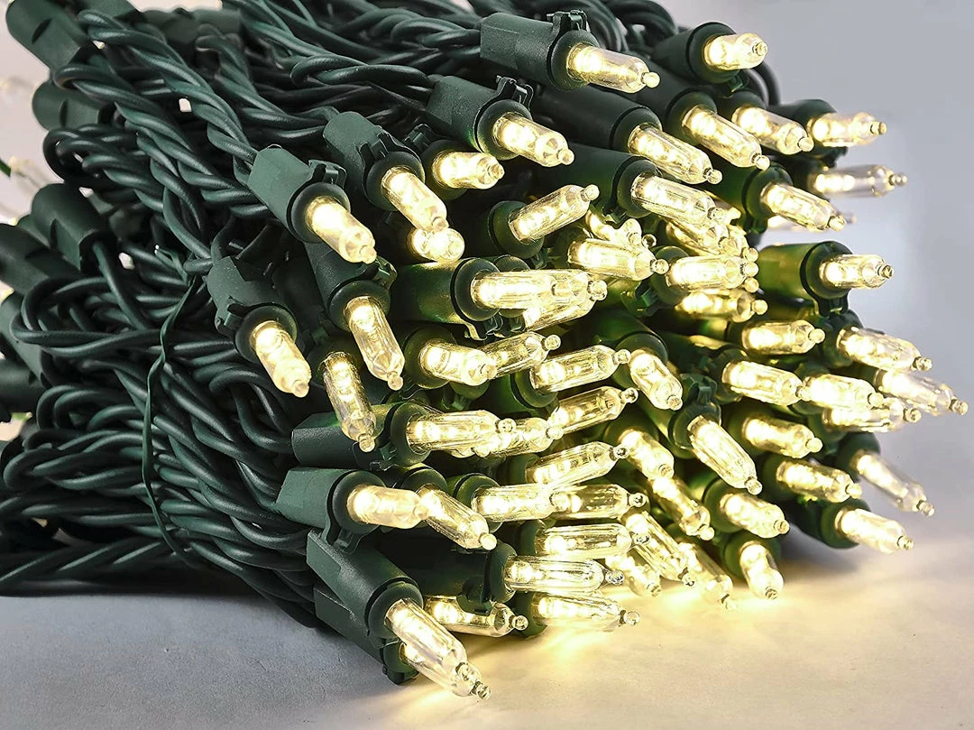 Joiedomi 131.25 FT 500 Count Christmas Clear Green Wire String Lights 2 Joiedomi 131.25 FT 500 Count Christmas Clear Green Wire String Lights