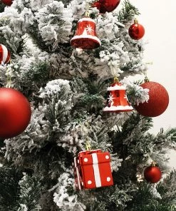 Joiedomi 112 Pcs Red And White Christmas Ornaments 7 Joiedomi 112 Pcs Red And White Christmas Ornaments