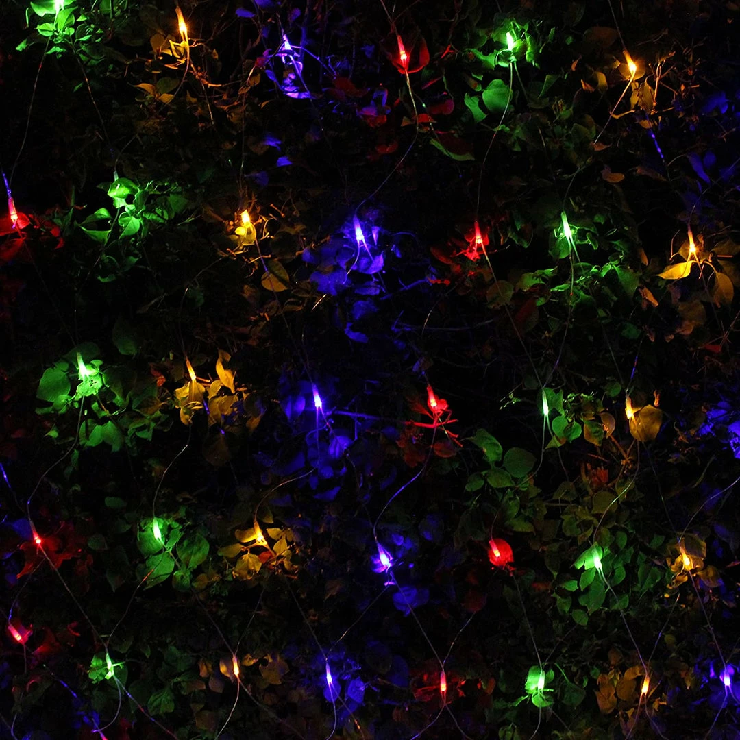 Joiedomi 200 LED Christmas Net Lights, Multicolor 2 Joiedomi 200 LED Christmas Net Lights, Multicolor