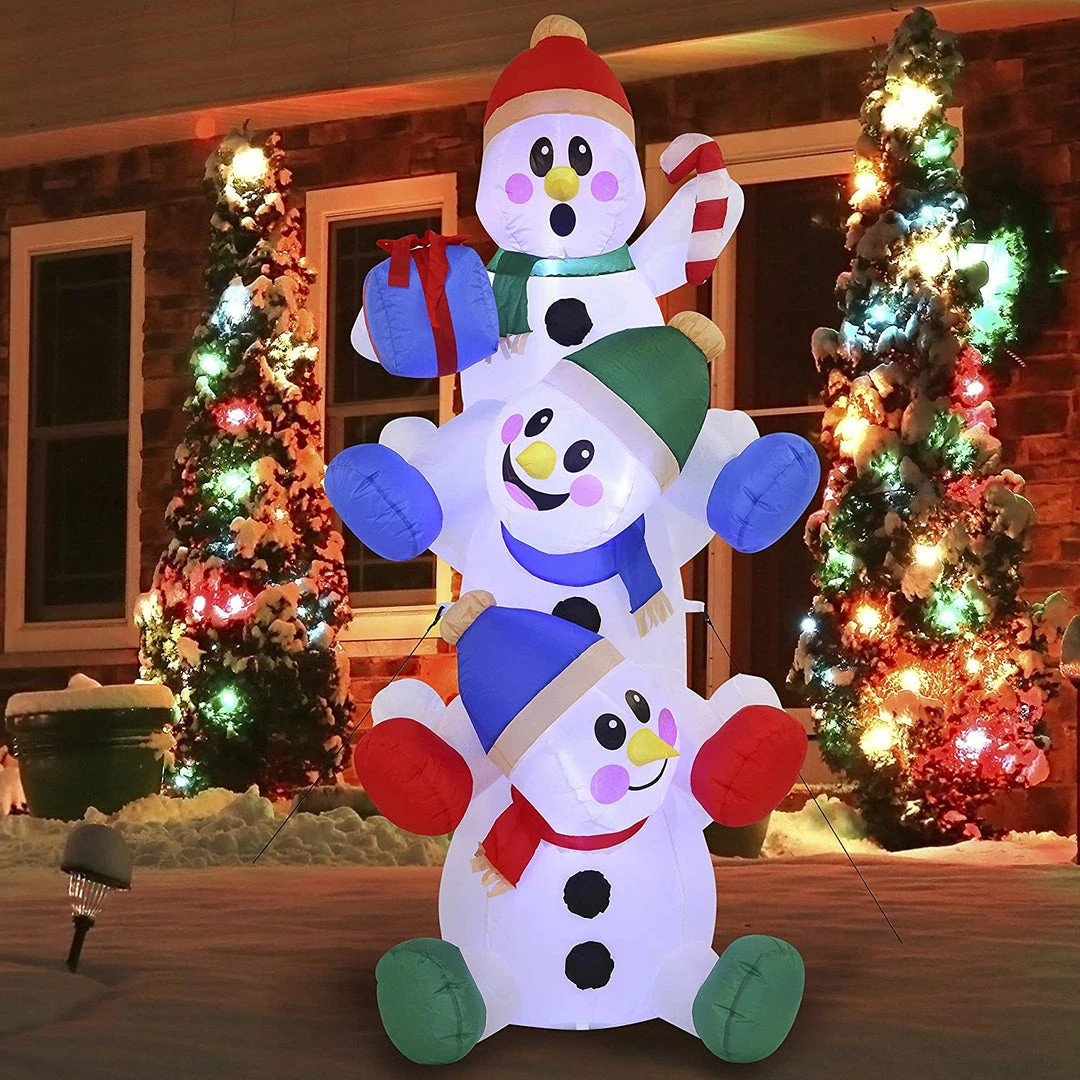 Joiedomi Large Snowman Inflatable (6 Ft) 1 Joiedomi Large Snowman Inflatable (6 Ft)