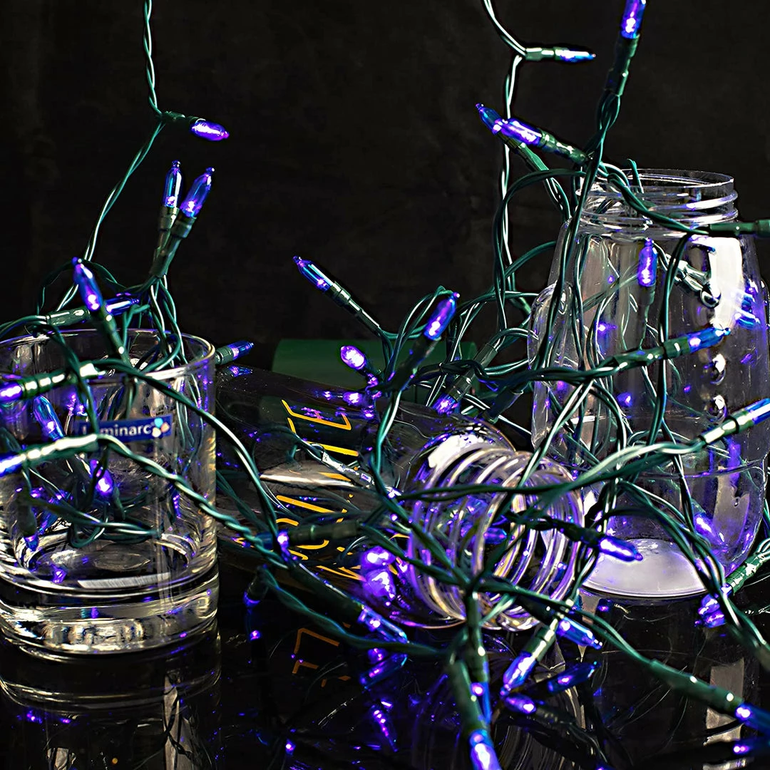 Joiedomi 100-Count Battery Operated Blue LED String Lights 2 Joiedomi 100-Count Battery Operated Blue LED String Lights