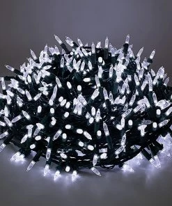 Joiedomi 2x250 LED Christmas String Lights Cool White With Reel