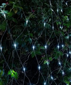 Joiedomi 100 LED Clear Wire Net Lights Cool White 7 Joiedomi 100 LED Clear Wire Net Lights Cool White