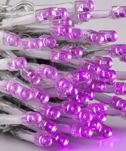Joiedomi All Holiday Decor 75.7 FT Purple LED String Lights