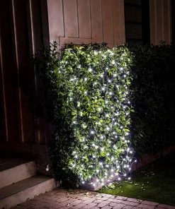 Joiedomi 2×100 LED Christmas Net Lights Cool White