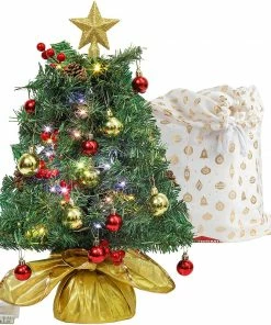 Joiedomi 24” DIY Tabletop Mini Christmas Tree All Holiday Decor