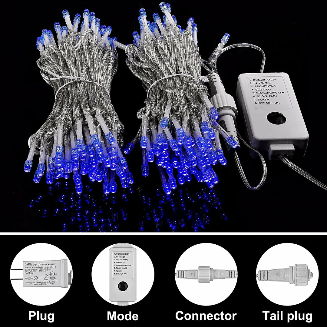 Joiedomi All Holiday Decor 75.7 FT Blue String Lights 6 Joiedomi All Holiday Decor 75.7 FT Blue String Lights
