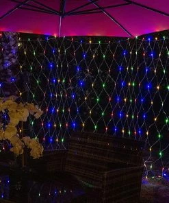 Joiedomi 4×100 LED Christmas Net Lights Multicolor 6 Joiedomi 4×100 LED Christmas Net Lights Multicolor
