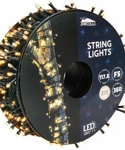 Joiedomi 360 LED Christmas String Lights (Warm White)