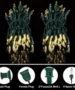 Joiedomi All Holiday Decor 78.75 FT 300 Count Christmas Warm White Green Wire Holiday String Lights 11 Joiedomi All Holiday Decor 78.75 FT 300 Count Christmas Warm White Green Wire Holiday String Lights