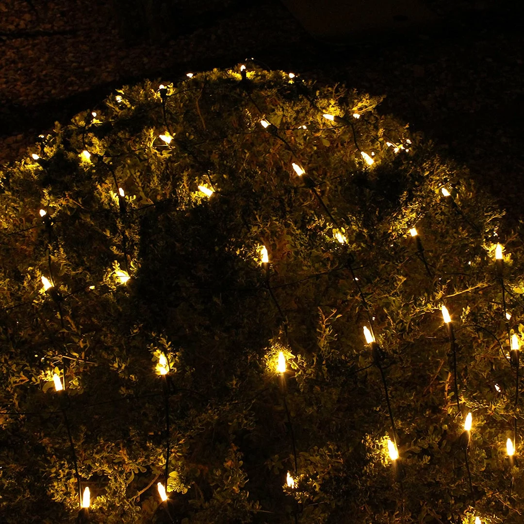 Joiedomi 150 LED Christmas Lights Net Lights, Warm White 2 Joiedomi 150 LED Christmas Lights Net Lights, Warm White