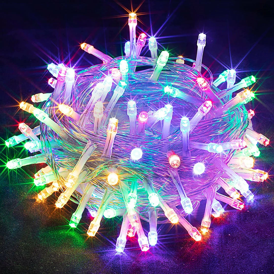 Joiedomi 120 LED Christmas String Lights (Multi Color) All Holiday Decor 4 Joiedomi 120 LED Christmas String Lights (Multi Color) All Holiday Decor