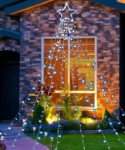 Joiedomi 335 LED Tree Decoration Star Lights, White 12 Joiedomi 335 LED Tree Decoration Star Lights, White