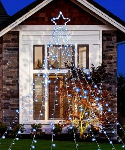 Joiedomi 335 LED Tree Decoration Star Lights, White 13 Joiedomi 335 LED Tree Decoration Star Lights, White