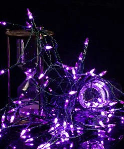 Joiedomi 17.3 FT 50-Counts Purple LED String Lights, 2 Pack 9 Joiedomi 17.3 FT 50-Counts Purple LED String Lights, 2 Pack