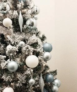 Joiedomi 133 Pcs Christmas Ornaments, Blue And White All Holiday Decor