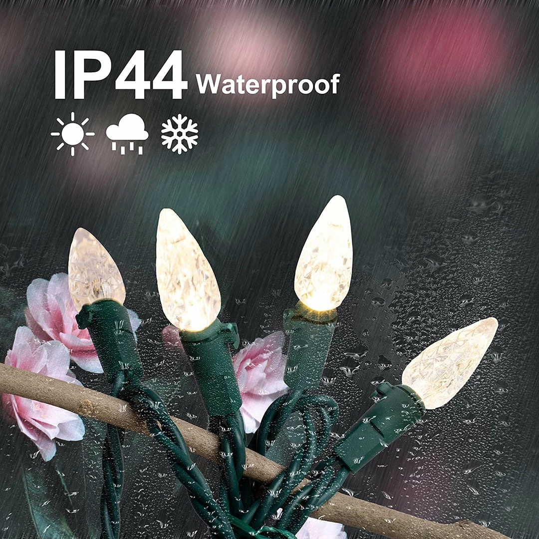 Joiedomi 2 X 70 LED C6 Christmas String Lights 8 Joiedomi 2 X 70 LED C6 Christmas String Lights