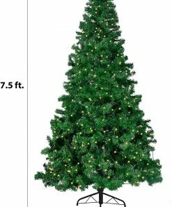 Joiedomi All Holiday Decor Large Hinged Artificial Christmas Tree With 660 Clear LED Lights (7.5 Ft) 9 Joiedomi All Holiday Decor Large Hinged Artificial Christmas Tree With 660 Clear LED Lights (7.5 Ft)
