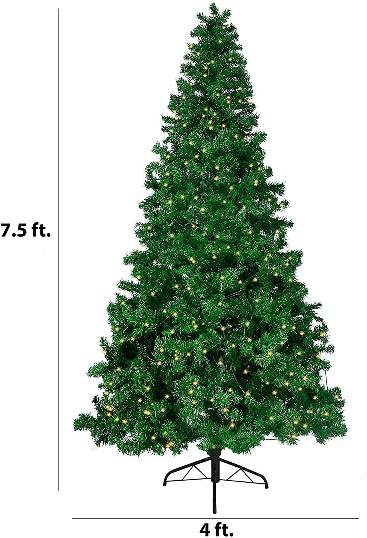 Joiedomi All Holiday Decor Large Hinged Artificial Christmas Tree With 660 Clear LED Lights (7.5 Ft) 5 Joiedomi All Holiday Decor Large Hinged Artificial Christmas Tree With 660 Clear LED Lights (7.5 Ft)