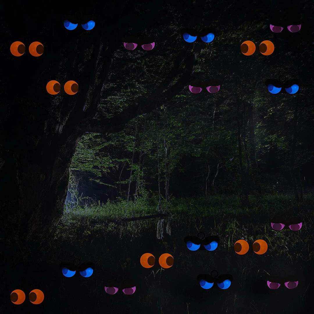 Joiedomi Halloween Flashing Peeping Eyes Lights Animated (3 Pack) All Holiday Decor 4 Joiedomi Halloween Flashing Peeping Eyes Lights Animated (3 Pack) All Holiday Decor