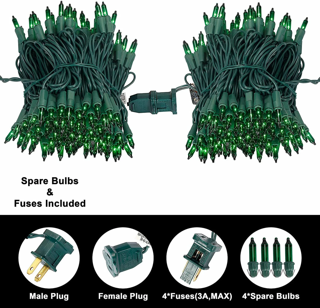 Joiedomi 2 Set Of 150 Count Green String Light 5 Joiedomi 2 Set Of 150 Count Green String Light