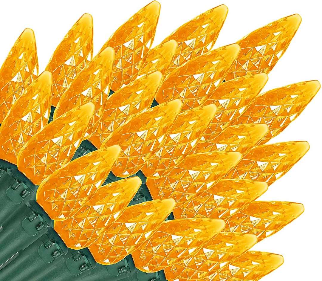 Joiedomi 34.1 Ft 100 Counts Of Orange LED Green Wire Light Set All Holiday Decor 1 Joiedomi 34.1 Ft 100 Counts Of Orange LED Green Wire Light Set All Holiday Decor