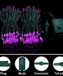 Joiedomi 75.7 FT Halloween String Lights All Holiday Decor