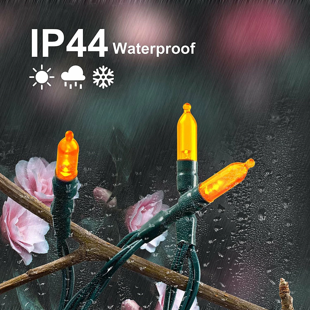 Joiedomi 17.3 Ft Battery Operated Orange String Lights All Holiday Decor 5 Joiedomi 17.3 Ft Battery Operated Orange String Lights All Holiday Decor