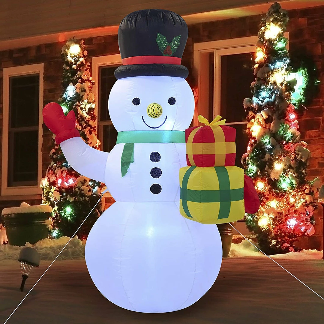 Joiedomi Tall Snowman Christmas Inflatable (5 Ft) Inflatables 1 Joiedomi Tall Snowman Christmas Inflatable (5 Ft) Inflatables
