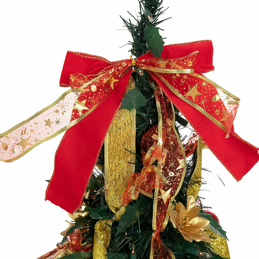 Joiedomi All Holiday Decor Prelit Pull Up Xmas Tree With Accessories, 3.3 Ft 3 Joiedomi All Holiday Decor Prelit Pull Up Xmas Tree With Accessories, 3.3 Ft