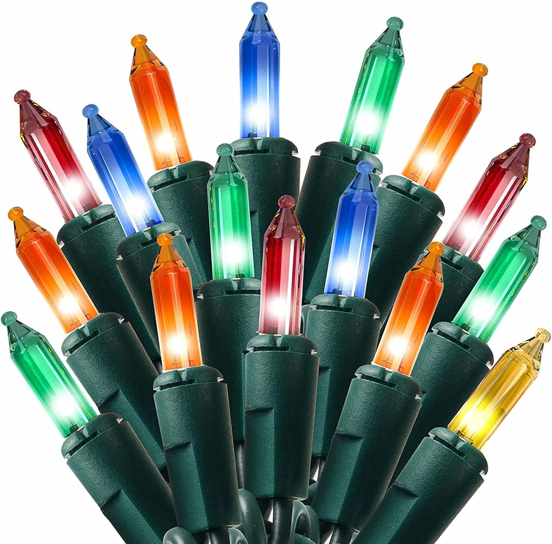 Joiedomi 85.2 FT 400 Count Christmas Multicolor Green Wire String Lights 1 Joiedomi 85.2 FT 400 Count Christmas Multicolor Green Wire String Lights