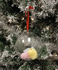 Joiedomi 3.5¡± Plastic Fillable Christmas Ball Ornaments, 10 Pcs