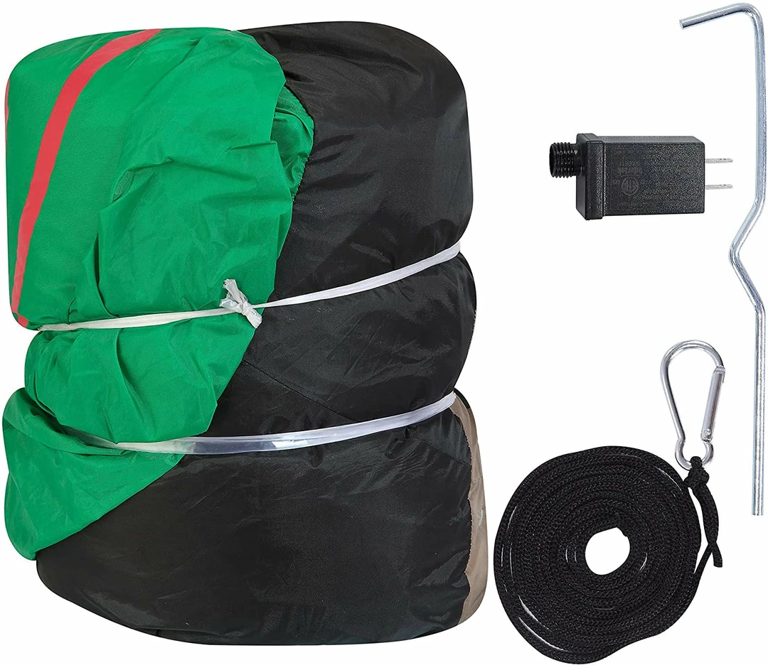 Joiedomi 6FT Long Inflatable Three Chubby Penguin In Front Of Christmas Tree 7 Joiedomi 6FT Long Inflatable Three Chubby Penguin In Front Of Christmas Tree