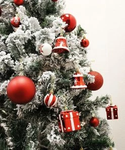 Joiedomi 112 Pcs Red And White Christmas Ornaments 6 Joiedomi 112 Pcs Red And White Christmas Ornaments