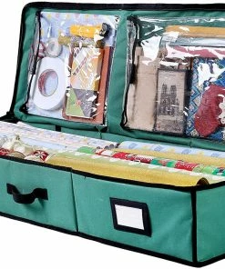 Joiedomi Organizer & Storage 40” Wrapping Paper Storage Box (Green) 8 Joiedomi Organizer & Storage 40” Wrapping Paper Storage Box (Green)
