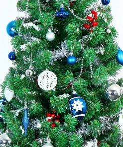 Joiedomi 70 Pcs Blue, Silver&White Christmas Ornaments With Heart 12 Joiedomi 70 Pcs Blue, Silver&White Christmas Ornaments With Heart